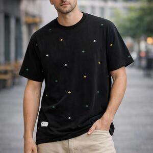 LRG Black Graphic T-Shirt Large